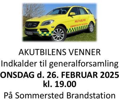 Akutbilens venner generalforsamling 2025